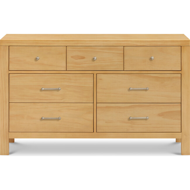 Nantucket 7-Drawer Assembled Dresser in Honey - Dressers - 3