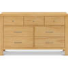 Nantucket 7-Drawer Assembled Dresser in Honey - Dressers - 3