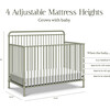 Winston 4-in-1 Convertible Crib in Heirloom Sage - Cribs - 3