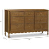 Ambrosia 9-Drawer Assembled Dresser in Natural Walnut - Dressers - 5