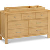 Nantucket 7-Drawer Assembled Dresser in Honey - Dressers - 4