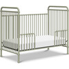 Abigail 3-in-1 Convertible Crib in Heirloom Sage - Cribs - 6