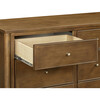 Ambrosia 9-Drawer Assembled Dresser in Natural Walnut - Dressers - 6