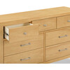 Nantucket 7-Drawer Assembled Dresser in Honey - Dressers - 5