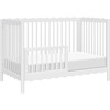 Swell 4-in-1 Convertible Crib w/Toddler Conversion Kit in White - Cribs - 6