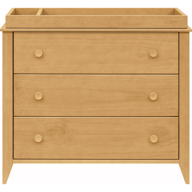 Sprout 3-Drawer Changer Dresser in Honey - Dressers - 5