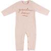 Grandma Loves Me Heather Knitted Romper - Rompers - 1 - thumbnail