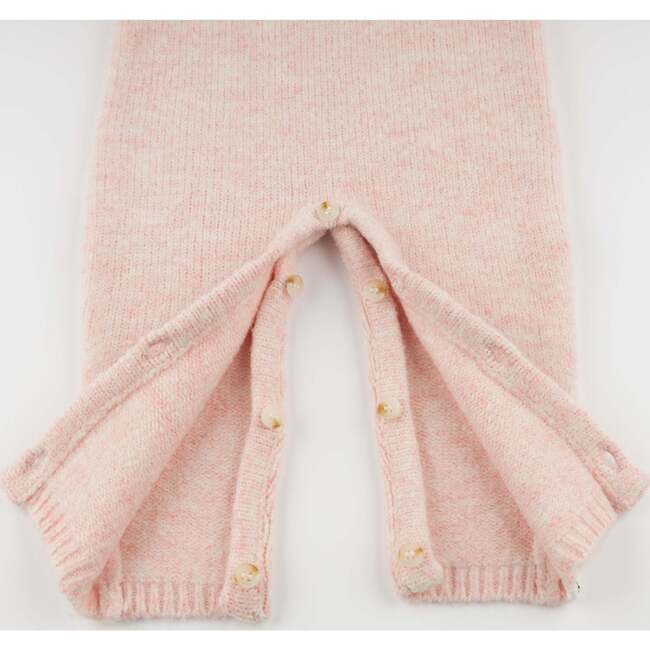 Grandma Loves Me Heather Knitted Romper - Rompers - 4