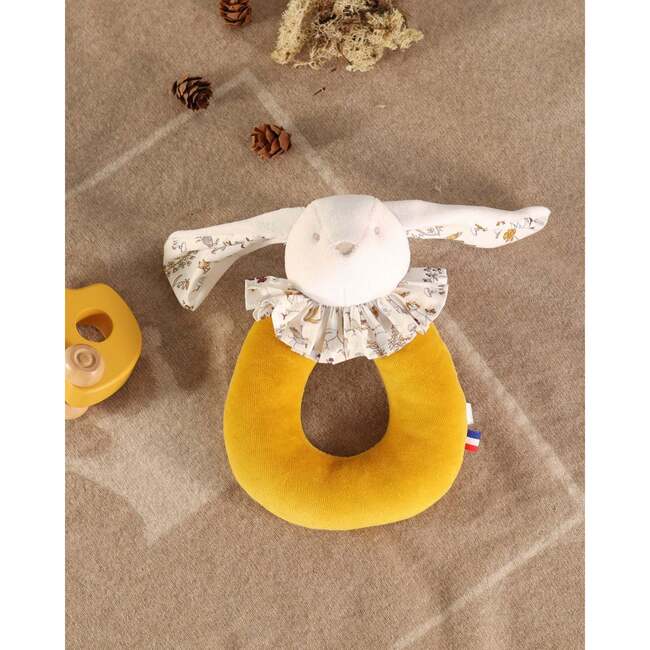 Rabbit Ring Rattle, Yellow