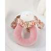 Rabbit Ring Rattle, Pink - Rattles - 2