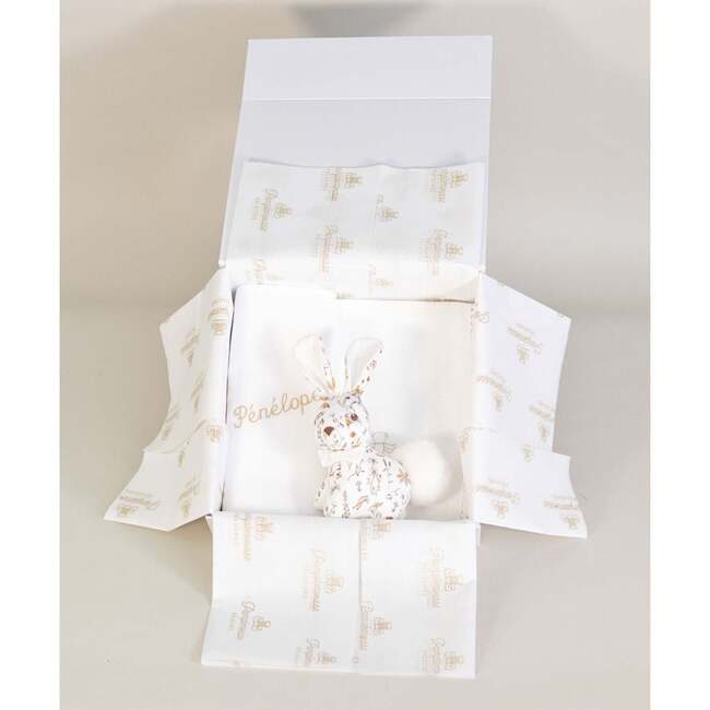 Socute Bunny Rattle, Yellow Liberty - Rattles - 4