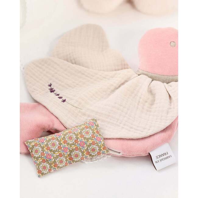 Organic Lavender Bird Lovey - Rose