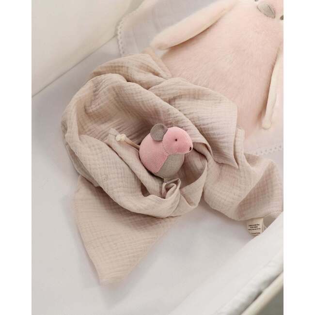 Mouse Lovey, Rose - Developmental Toys - 3