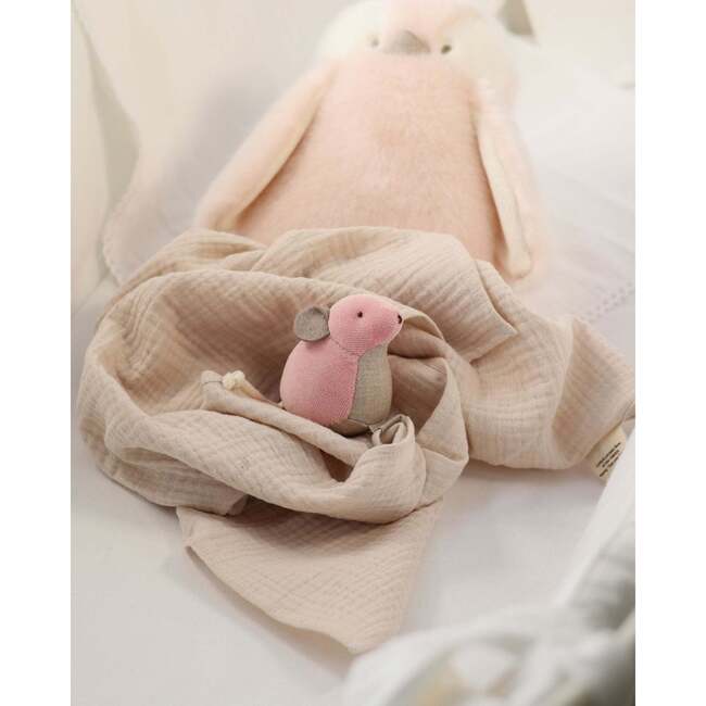 Mouse Lovey, Rose - Developmental Toys - 4