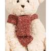Harold the Bear, Red Knitted Scarf - Plush - 2