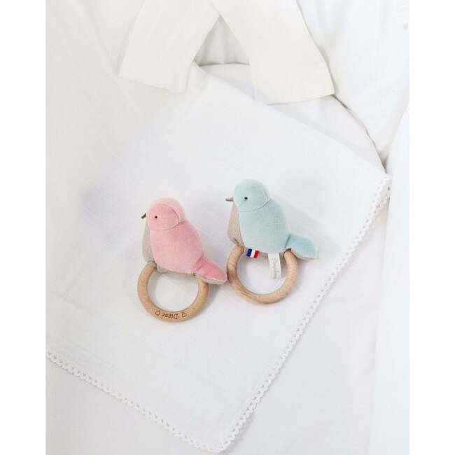 Bird Ring Rattle, Green