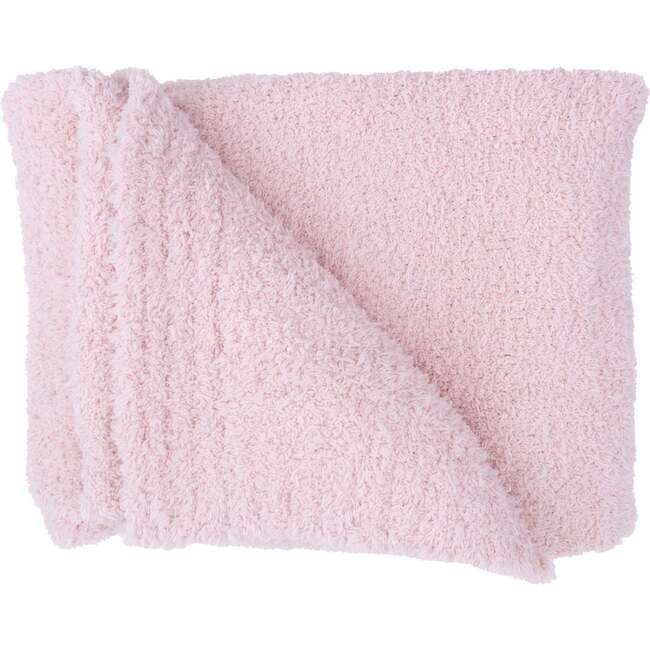 Chenille - Blush Stroller Blanket