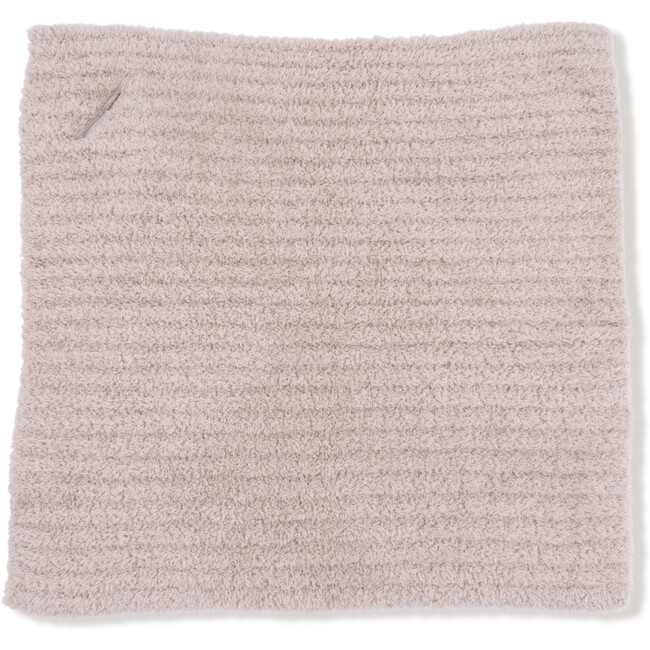 Chenille - Stone Mini Blanket with Striped Texture