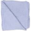 Chenille - Dusty Blue Mini Blanket with Striped Texture - Blankets - 3 - thumbnail