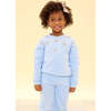 Mini Casey Crewneck Sweatshirt in Light Blue - Sweatshirts - 2 - thumbnail