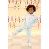 Mini Kian Jogger Sweatpants in Blue Aquarelle Fleur - Sweatpants - 3 - thumbnail