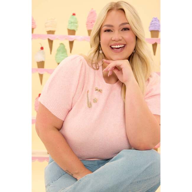 Lila Top in Pink - Blouses - 4