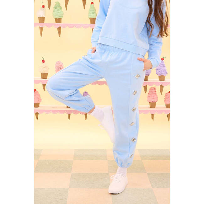 Casey Jogger Sweatpants in Light Blue - Sweatpants - 6