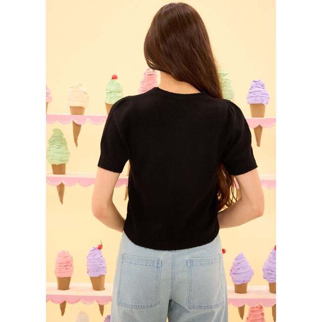 Lila Top in Black - Blouses - 4