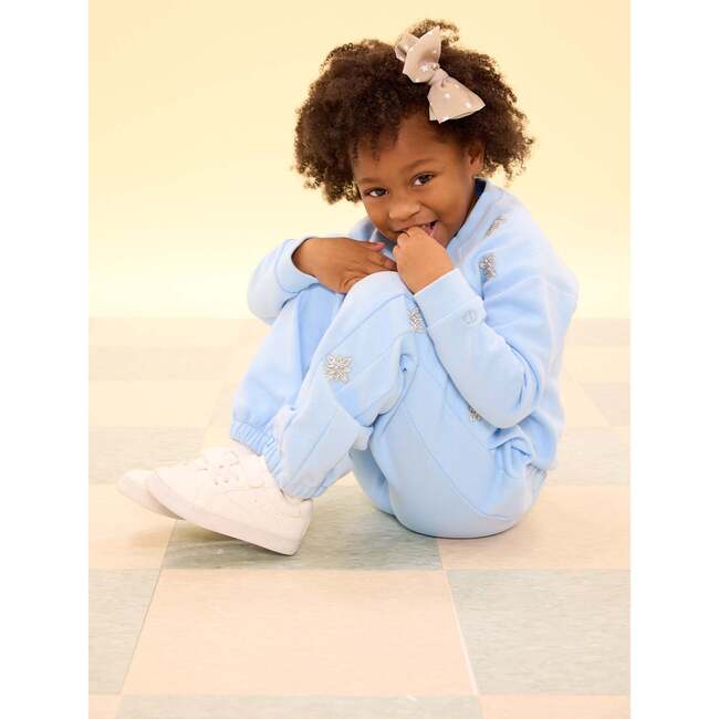 Mini Casey Jogger Sweatpants in Light Blue - Sweatpants - 6