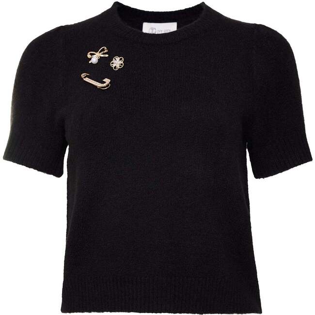 Lila Top in Black - Blouses - 8