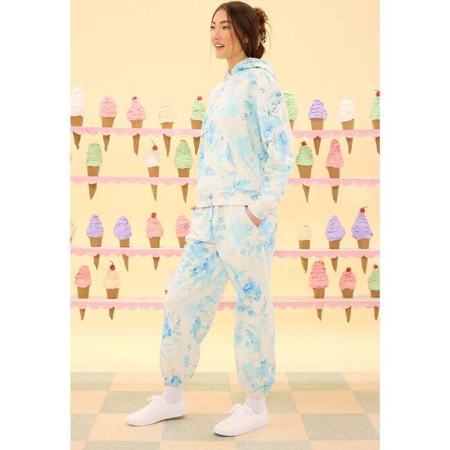 Kian Jogger Sweatpants in Blue Aquarelle Fleur - Sweatpants - 6
