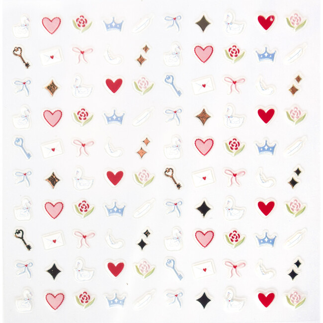 Love Birds Nail Stickers