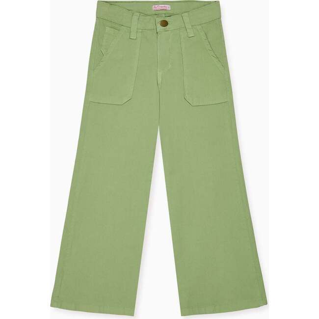 Green Enola Girl Wide Leg Jeans