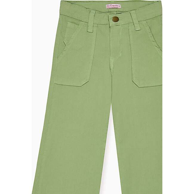 Green Enola Girl Wide Leg Jeans