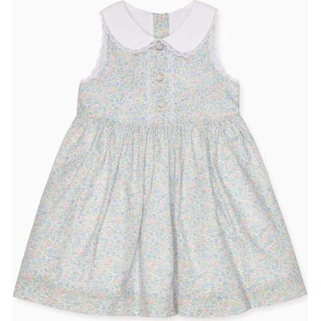 Light Blue Floral Aimee Girl Dress