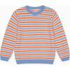 Coral Stripe Bromo Cotton Boy Jumper - Sweaters - 1 - thumbnail