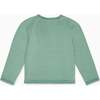 Sage Green Eden Cotton Baby Cardigan - Cardigans - 3