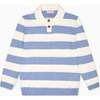 Blue Stripe Brio Cotton Boy Jumper - Sweaters - 1 - thumbnail