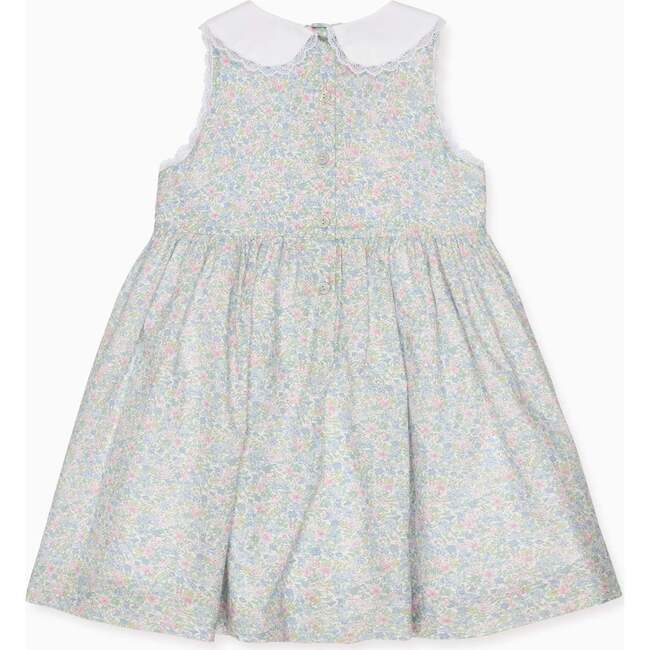 Light Blue Floral Aimee Girl Dress - Dresses - 3