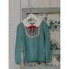 Sage Green Madena Cotton Girl Jumper - Sweaters - 5