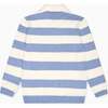 Blue Stripe Brio Cotton Boy Jumper - Sweaters - 2
