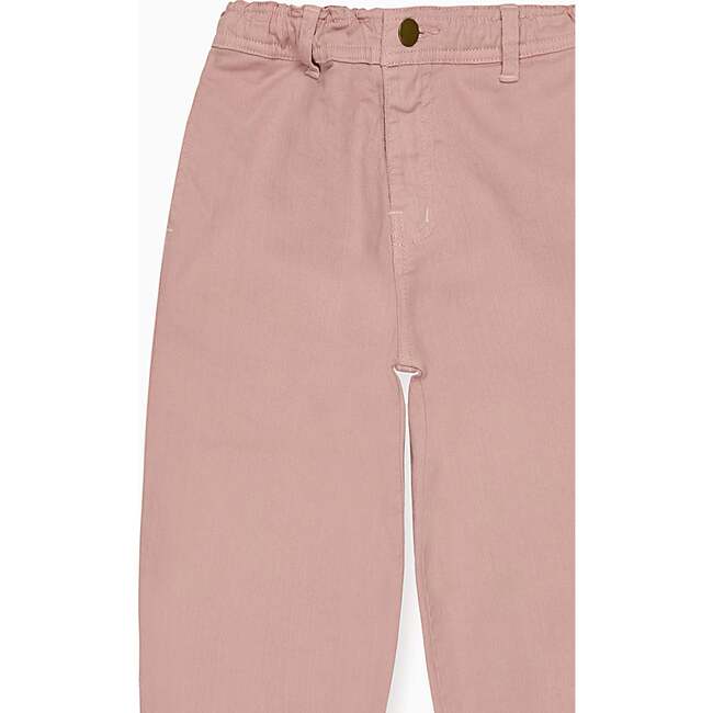 Pink Tierra Girl Barrel Jeans