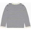 Navy Stripe Candela Cotton Girl Jumper - Sweaters - 4