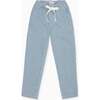 Blue Stripe Andreas Boy Cotton Trousers - Pants - 1 - thumbnail