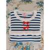 Navy Stripe Candela Cotton Girl Jumper - Sweaters - 5