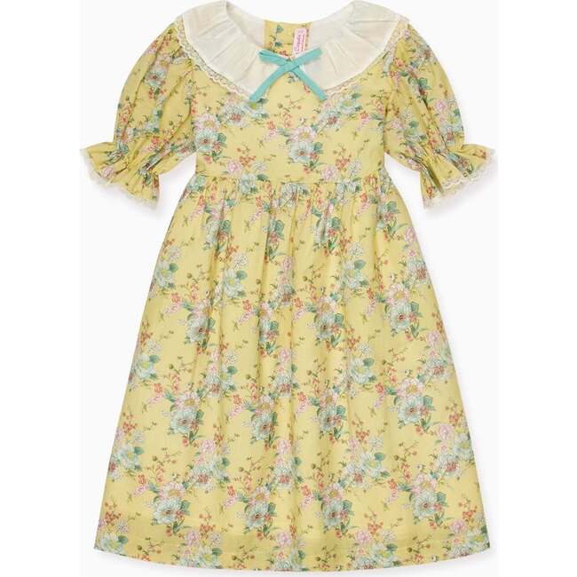 Yellow Floral Willow Girl Dress