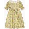 Yellow Floral Willow Girl Dress - Dresses - 2