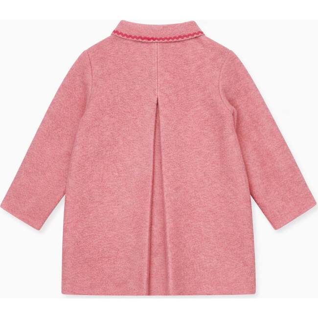 Pink Henrietta Girl Coat - Coats - 3