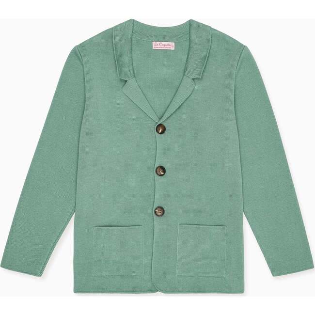 Sage Hector Cotton Boy Cardigan