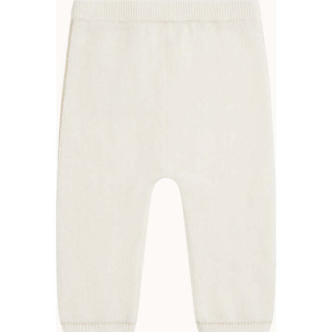 Cassandra Angel Wing Cashmere Leggings Ivory